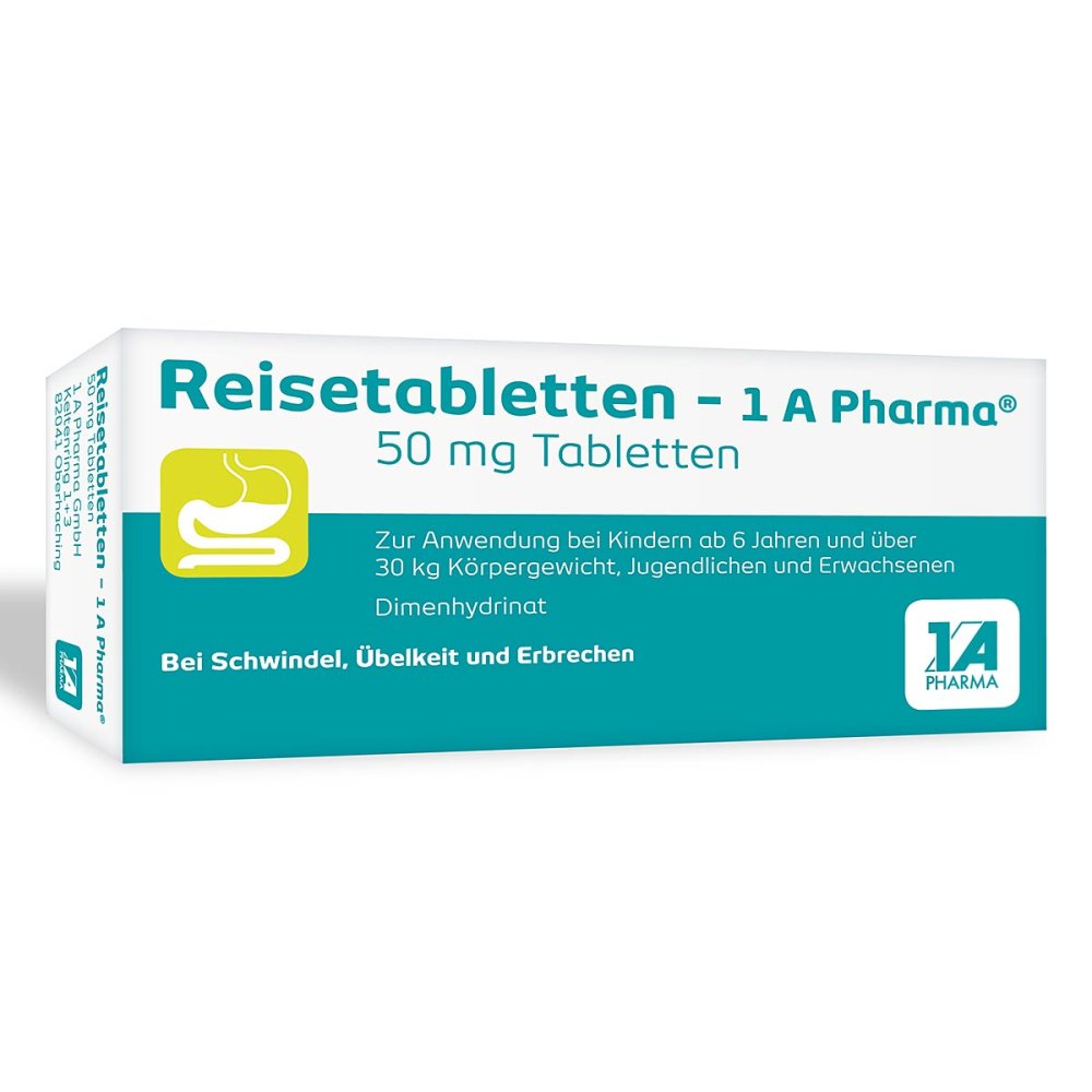 Reisetabletten - 1 A PharmaÂ®