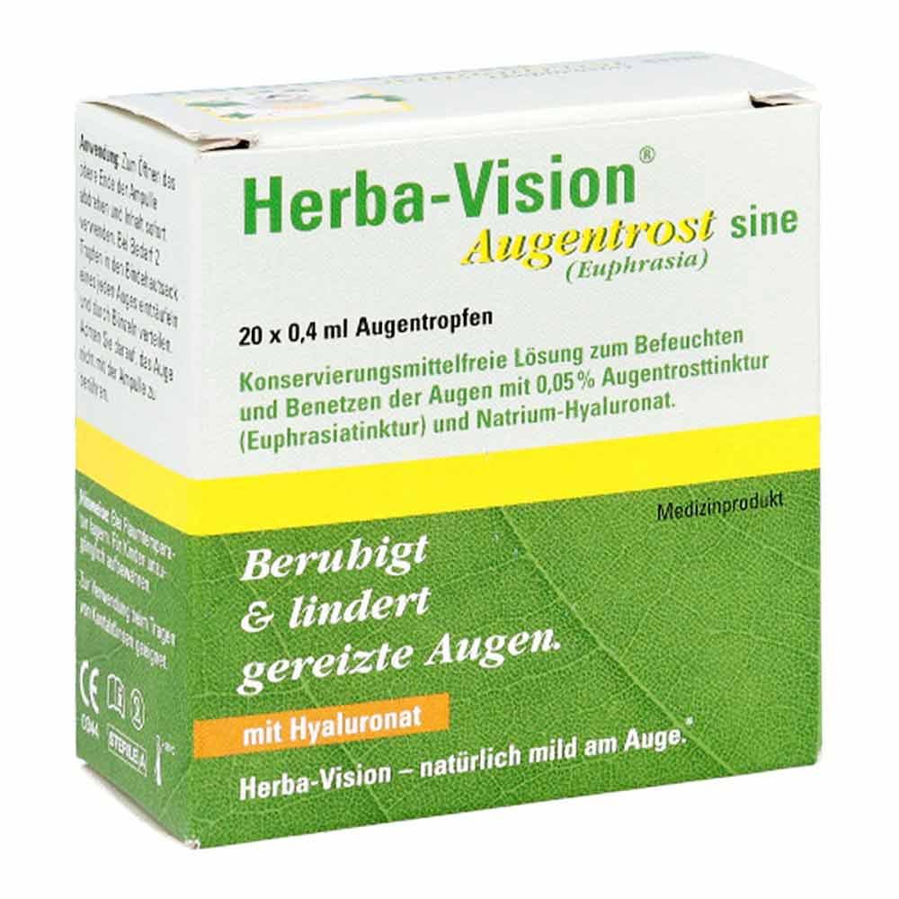 Herba-Vision Augentrost Sine Augentropfen