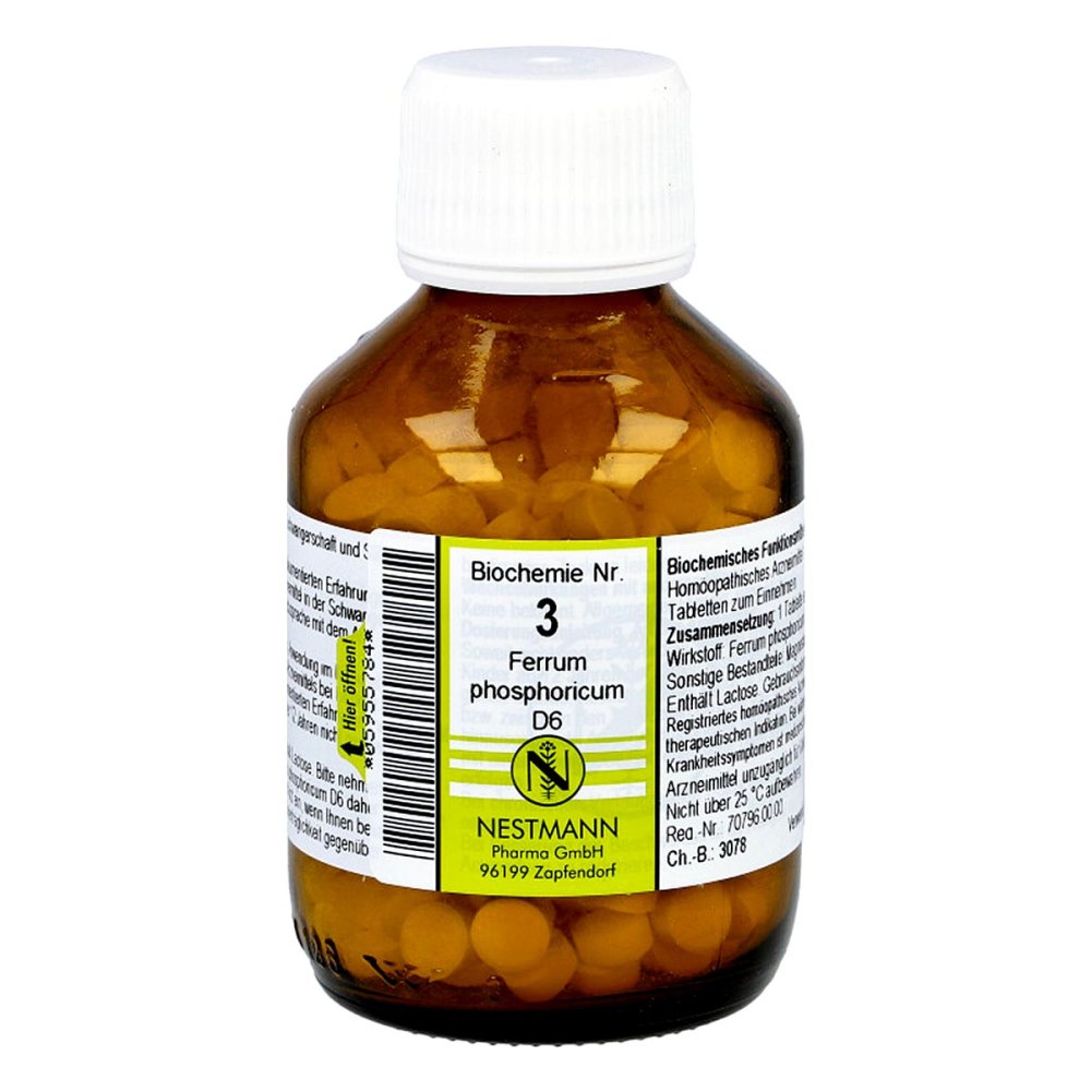 NESTMANN Pharma GmbH Biochemie 3 Ferrum phosphoricum D6 Tabletten 05955784