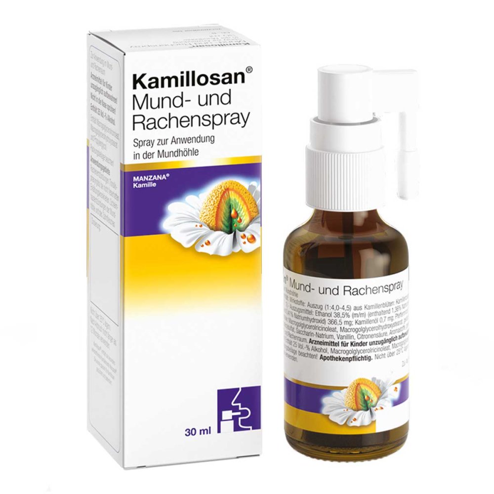 Kamillosan Spray: Entzündungshemmend bei Halsentzündungen 05973405