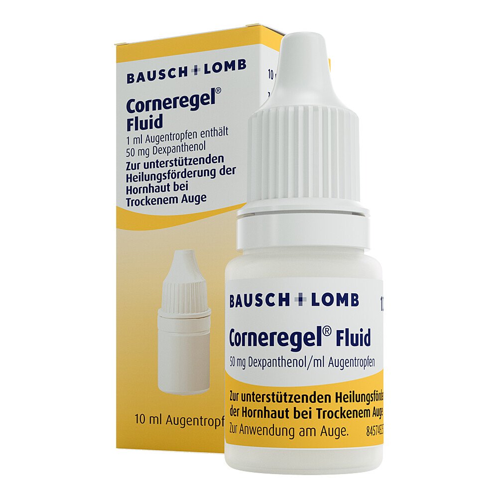 Corneregel Fluid unterstÃ¼tzt die Wundheilung am Auge