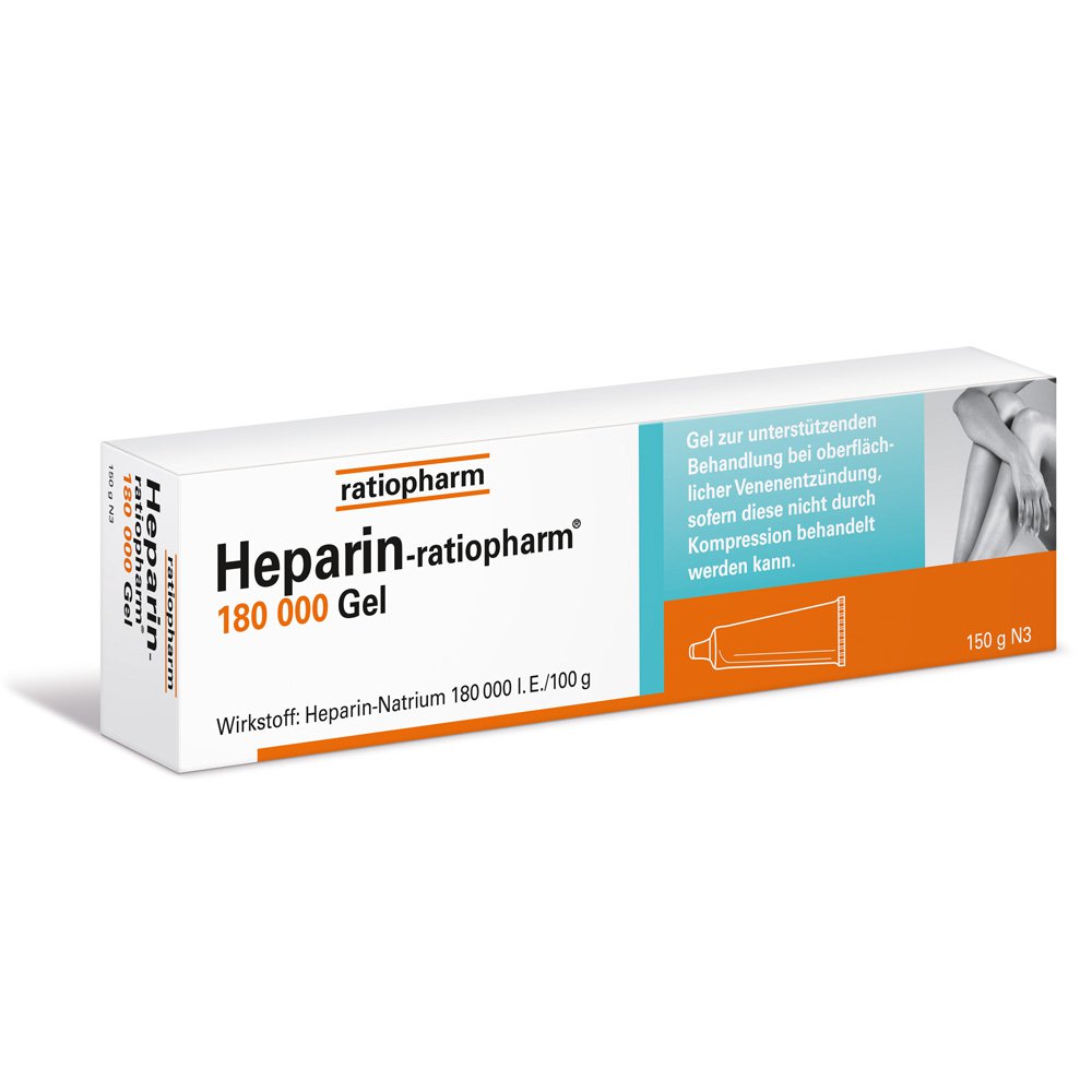ratiopharm GmbH Heparin-ratiopharm 180000 06884371