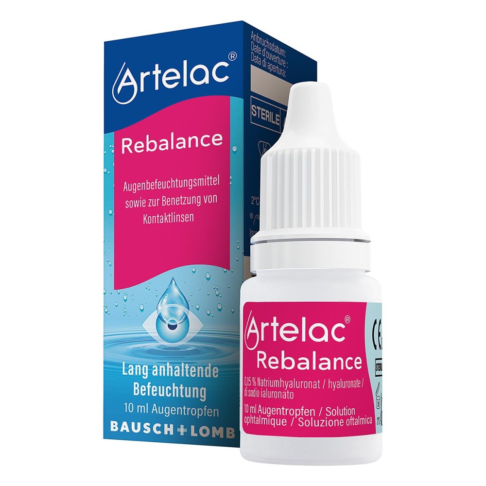 Artelac Rebalance Augentropfen fÃ¼r gereizte trockene Augen