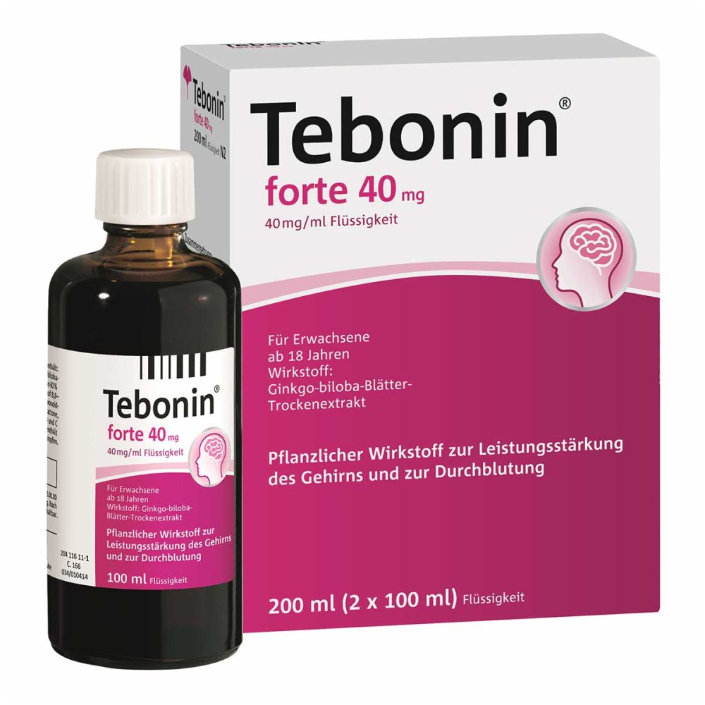 Dr.Willmar Schwabe GmbH & Co.KG Tebonin forte 40mg 06995998