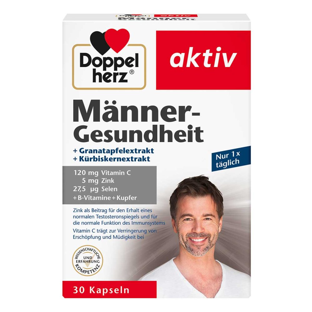 Queisser Pharma GmbH & Co. KG Doppelherz Männergesundheit Kapseln 07014146