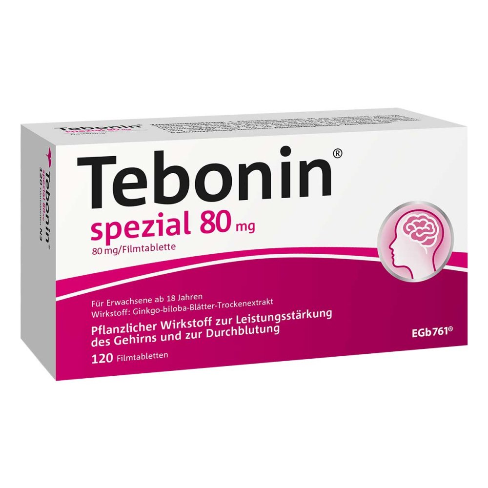 Dr.Willmar Schwabe GmbH & Co.KG Tebonin spezial 80mg 07368364