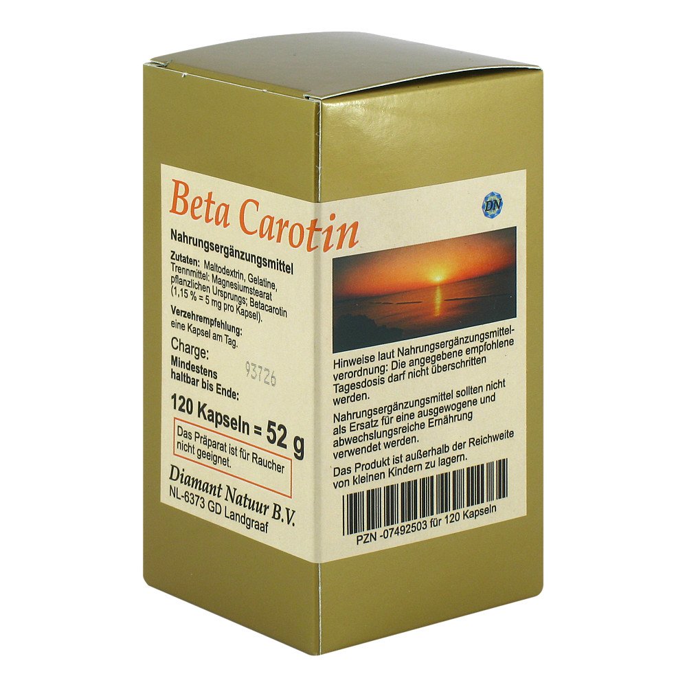 FBK-Pharma GmbH Beta Carotin Kapseln 07492503