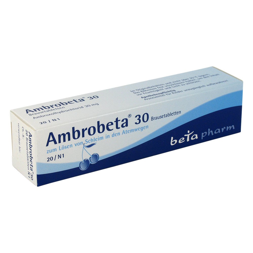betapharm Arzneimittel GmbH Ambrobeta 30 07522782