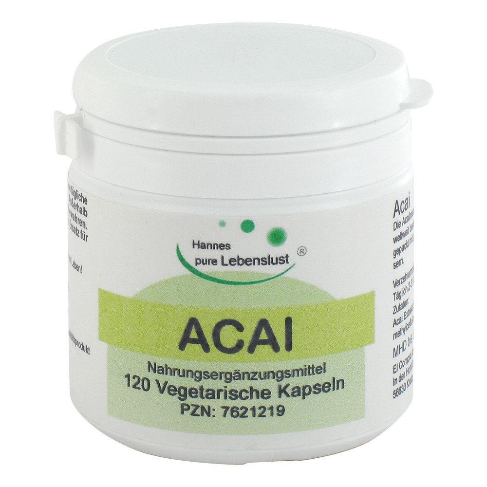 G & M Naturwaren Import GmbH & Co. KG Acai Kapseln 07621219