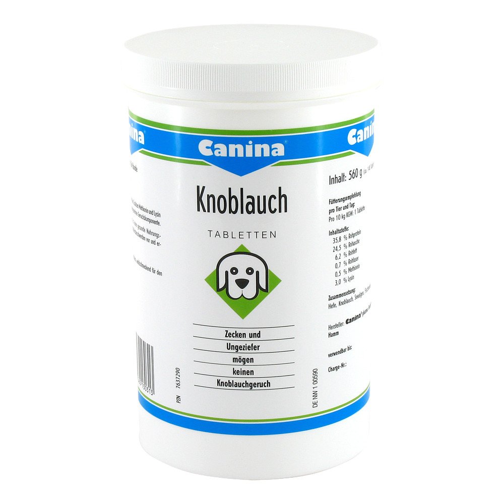 Canina pharma GmbH Canina Knoblauch Tabletten für Hunde 07637290
