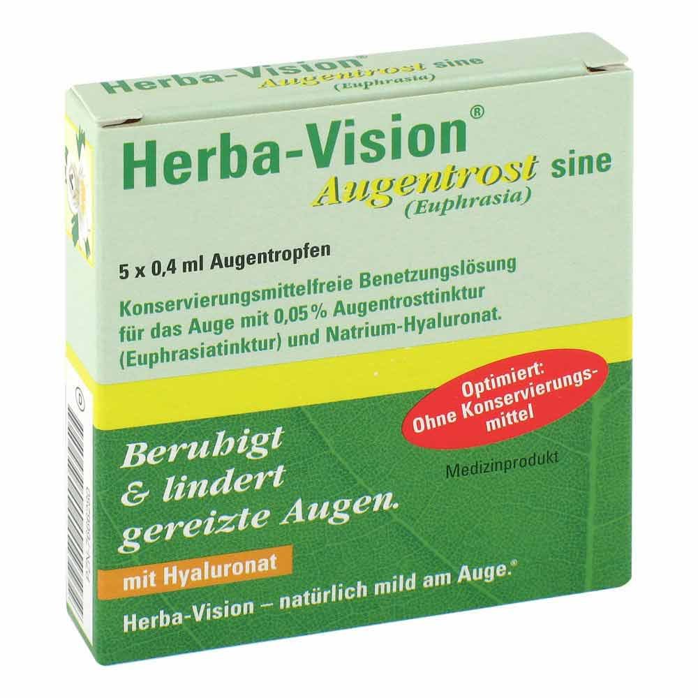 Herba-Vision Augentrost Sine Augentropfen