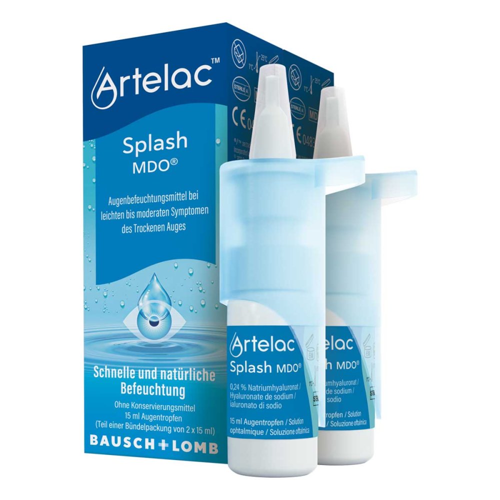 Artelac Splash MDO Augentropfen fÃ¼r trockene brennende Augen