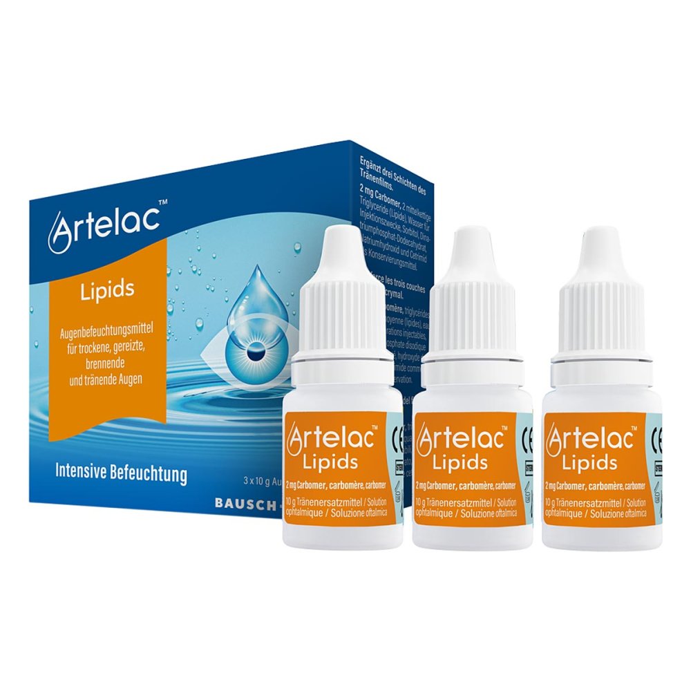 Artelac Lipids Augengeltropfen fÃ¼r stark trÃ¤nende Augen