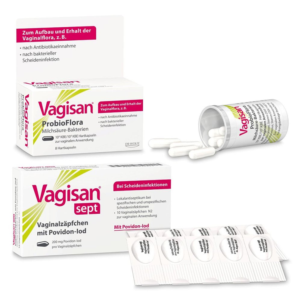 Dr. August Wolff GmbH & Co.KG Arzneimittel Vagisan Set bei Scheideninfektionen 08101612