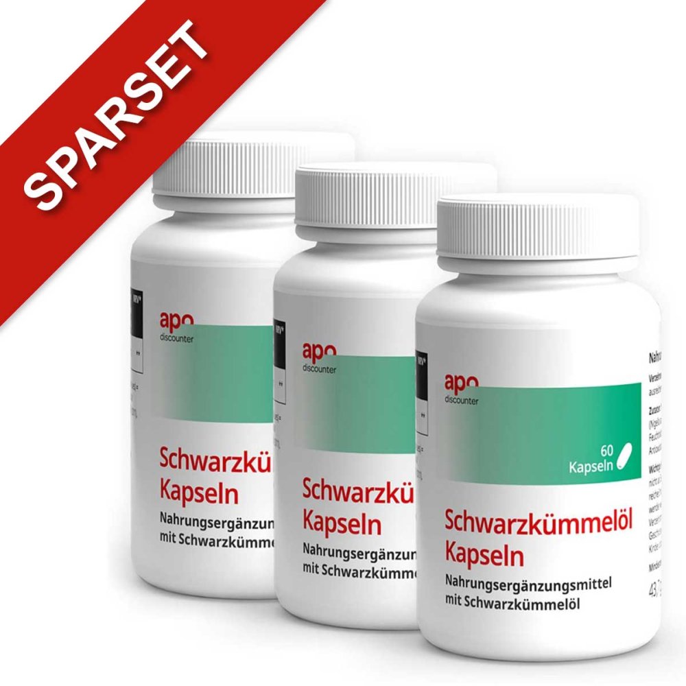 IQ Supplements GmbH Schwarzkümmelöl Kapseln 500 mg von apodiscounter 08102158