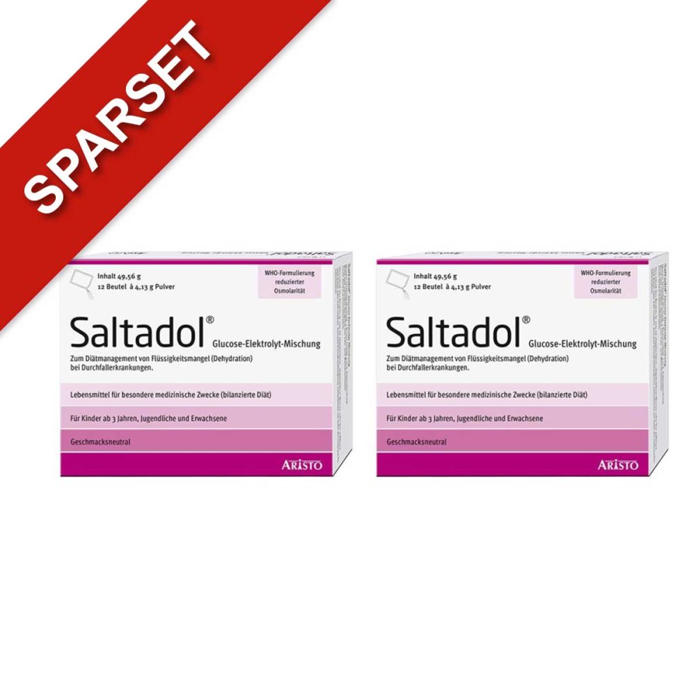Aristo Pharma GmbH Saltadol Glucose-Elektrolyt-Mischung 08102348