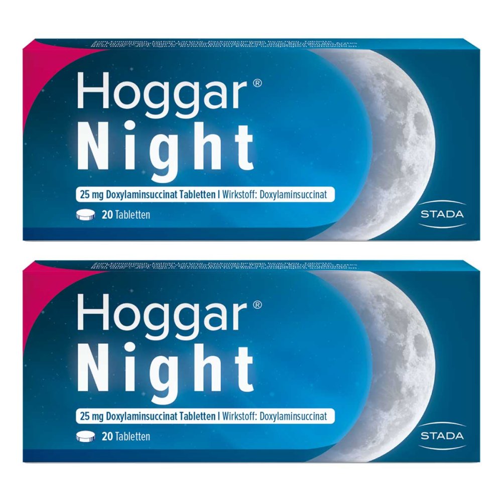 Hoggar® Night 25 mg Doxylamin Tabletten 08102430