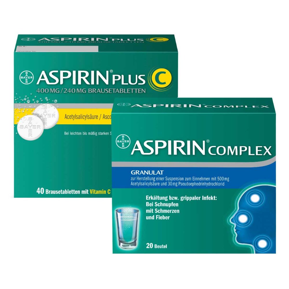 Bayer Vital GmbH Aspirin Set für alle Erkältungsphasen 08102970