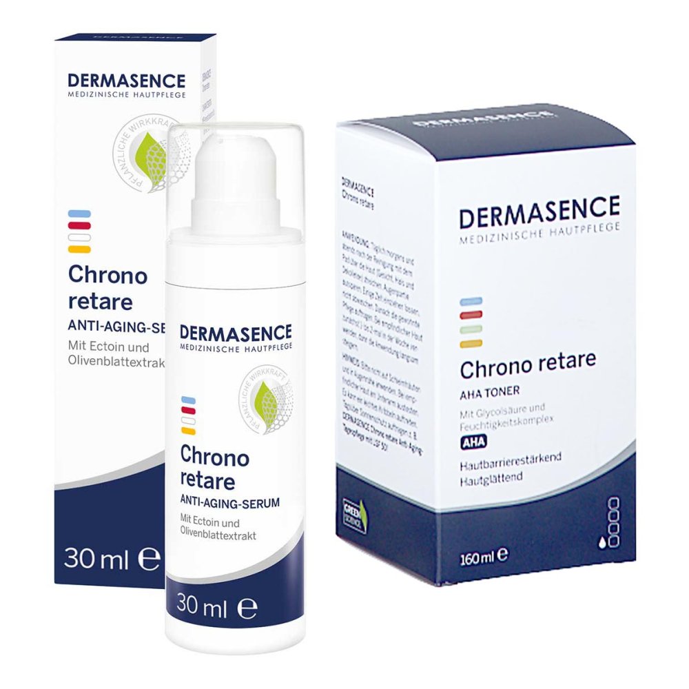 Medicos Kosmetik GmbH & Co. KG Dermasence Chrono retare Anti-Aging-Serum + retare Aha Toner 08104532