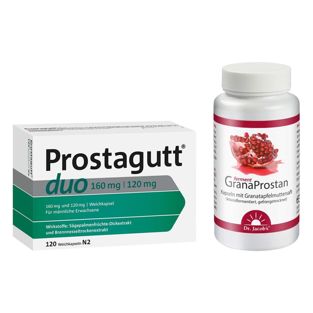 Prostagutt Duo & Doktor Jacob's Granaprostan Granatapfelsaft-Ext 08105136