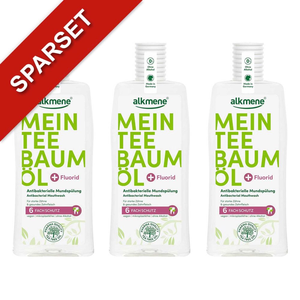 Alkmene Mein Teebaumöl Antibakterielle Mundspülung 08105167