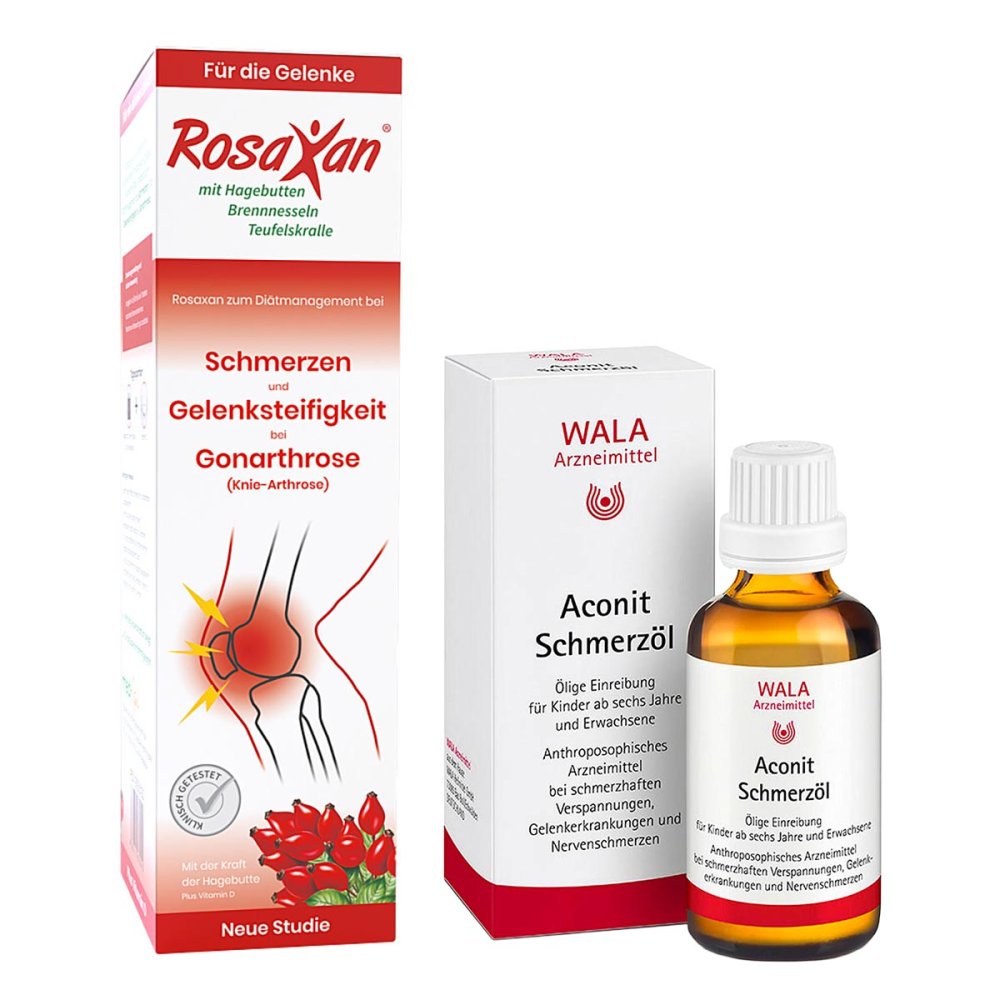 Rosaxan plus Vitamin D + Aconit Schmerzöl 08106622