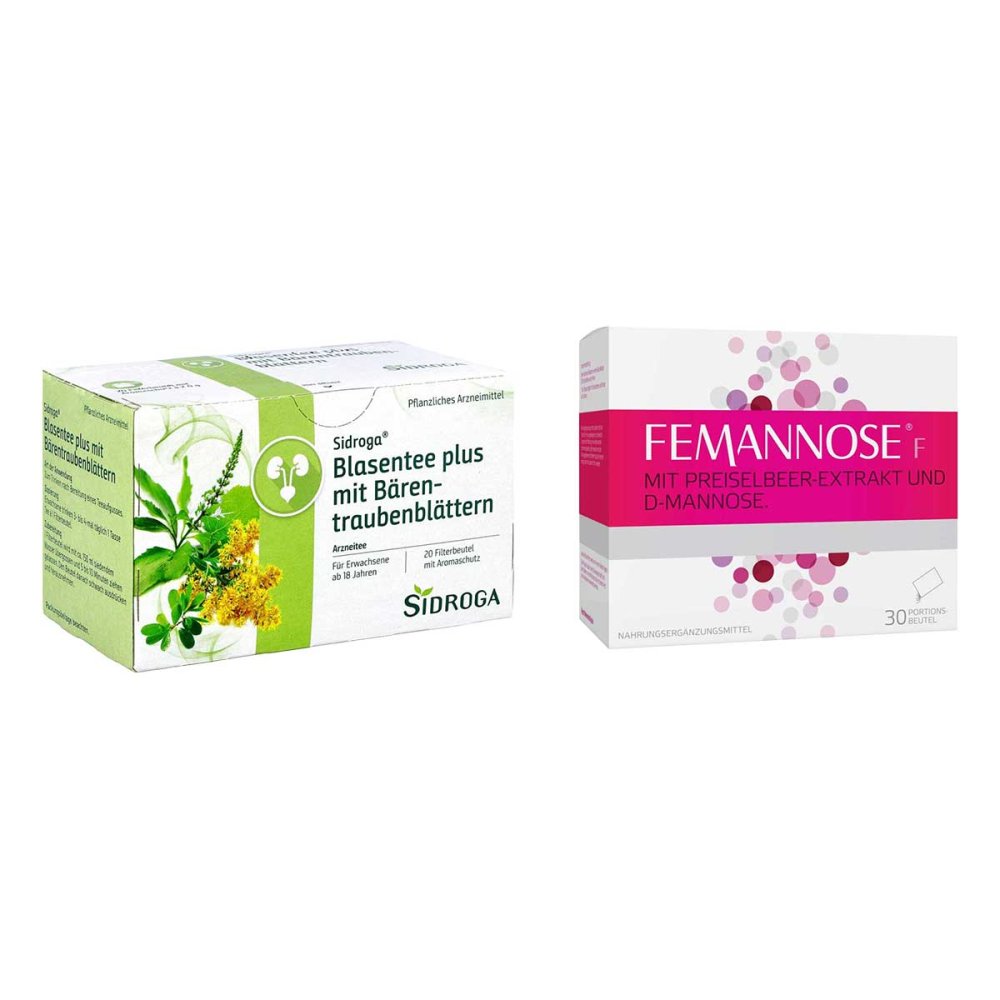 Sidroga Blasentee Plus mit Bärentraubenblättern + Femannose F Gr 08106799