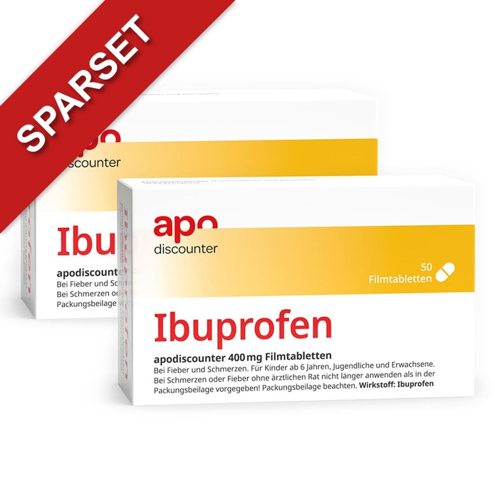 Interpharm GmbH Ibuprofen 400 mg von apodiscounter 08106990
