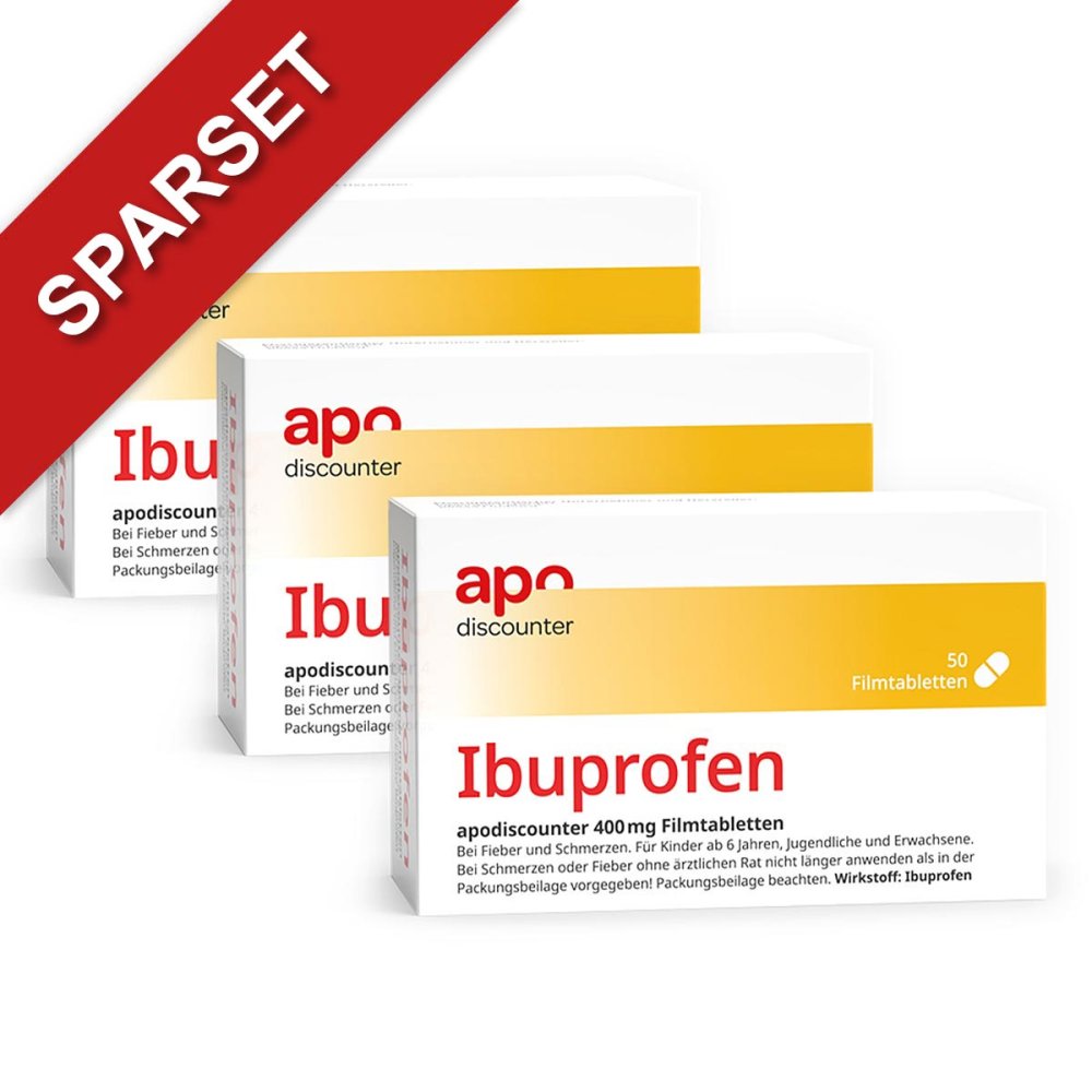 Interpharm GmbH Ibuprofen 400 mg von apodiscounter 08106991