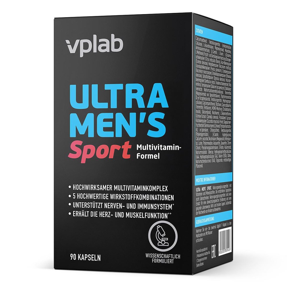 VPlab SIA VPLAB Ultra Men's Sport Multivitamin-Formel 08107559
