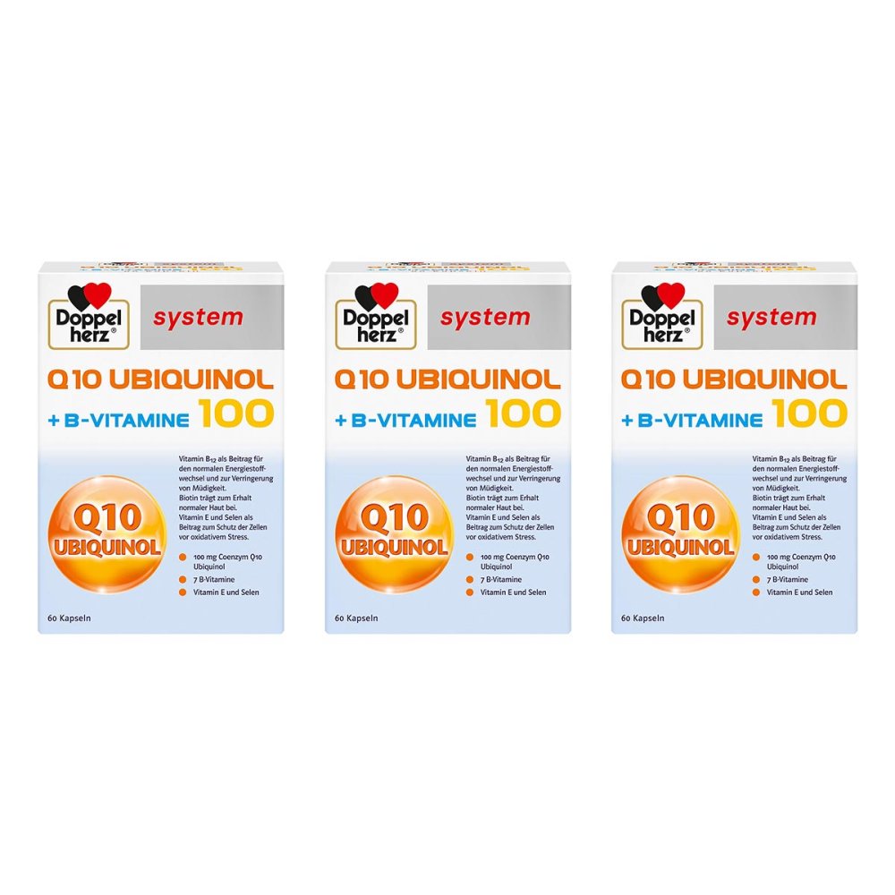 Doppelherz Q10 Ubiquinol 100 System Kapseln