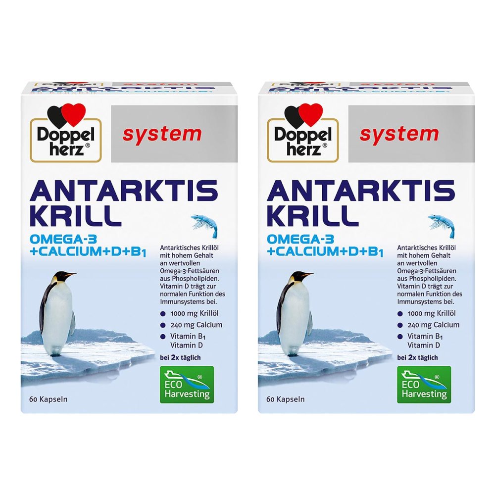 Doppelherz Antarktis Krill System Kapseln