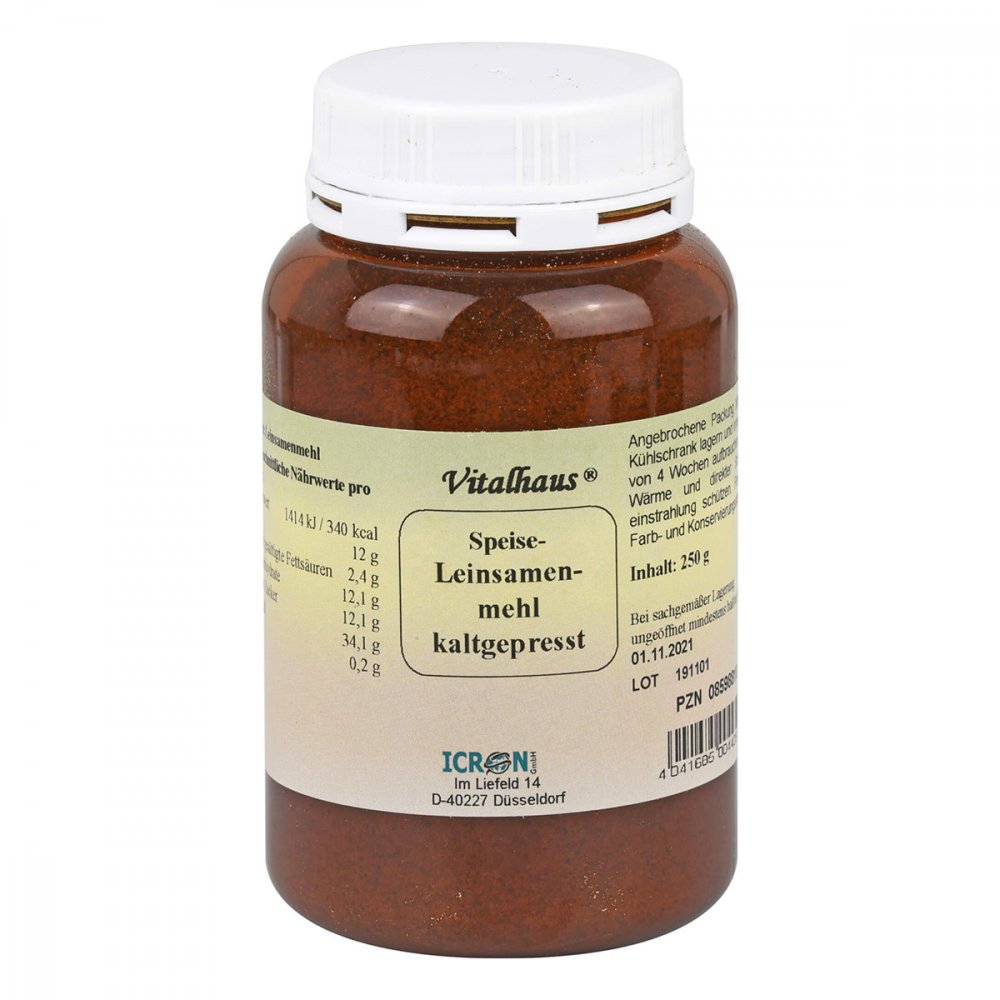 Axisis GmbH Leinsamenmehl kaltgepresst Vitalhaus 08598818