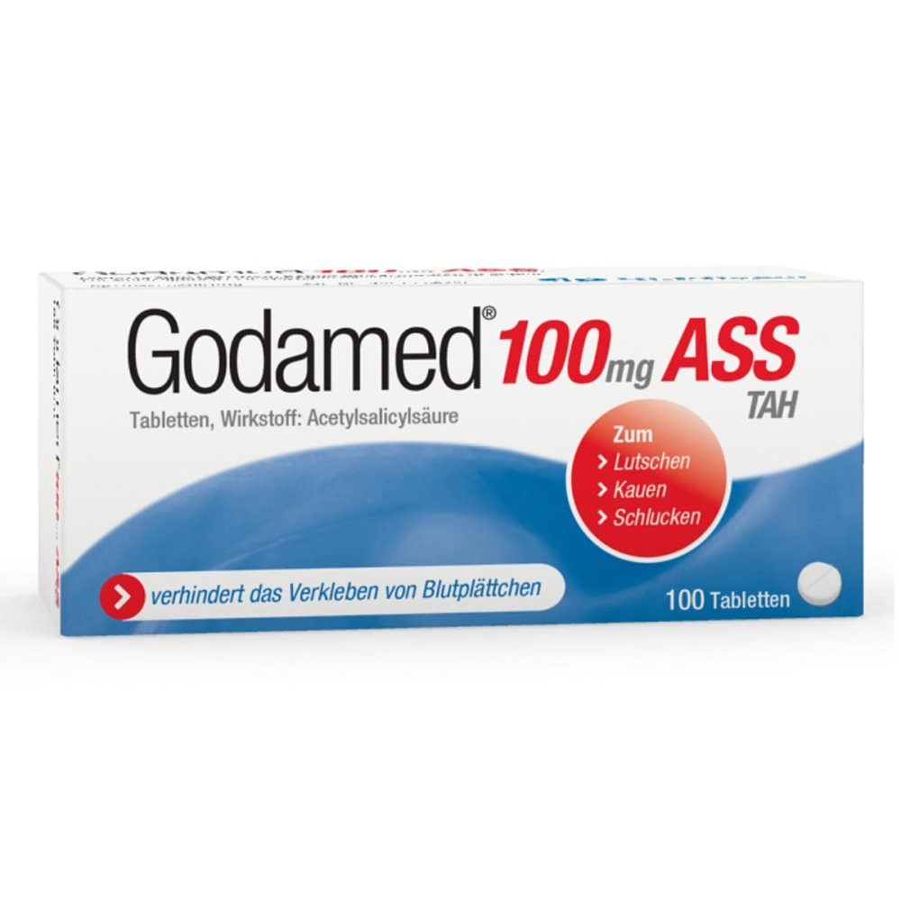 Dr. Pfleger Arzneimittel GmbH Godamed 100mg ASS TAH 08621204