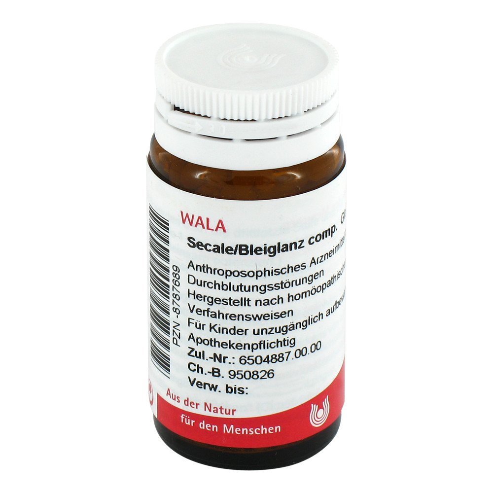 WALA Heilmittel GmbH Secale Bleiglanz Comp. Globuli 08787689