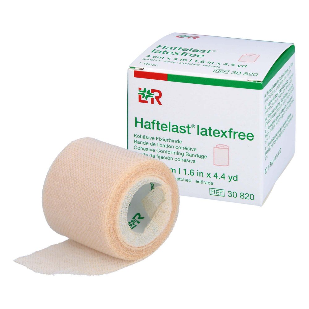 Lohmann & Rauscher GmbH & Co.KG Haftelast Fixierbinde kohäs.latexfrei 4 cmx4 m creme 08816385