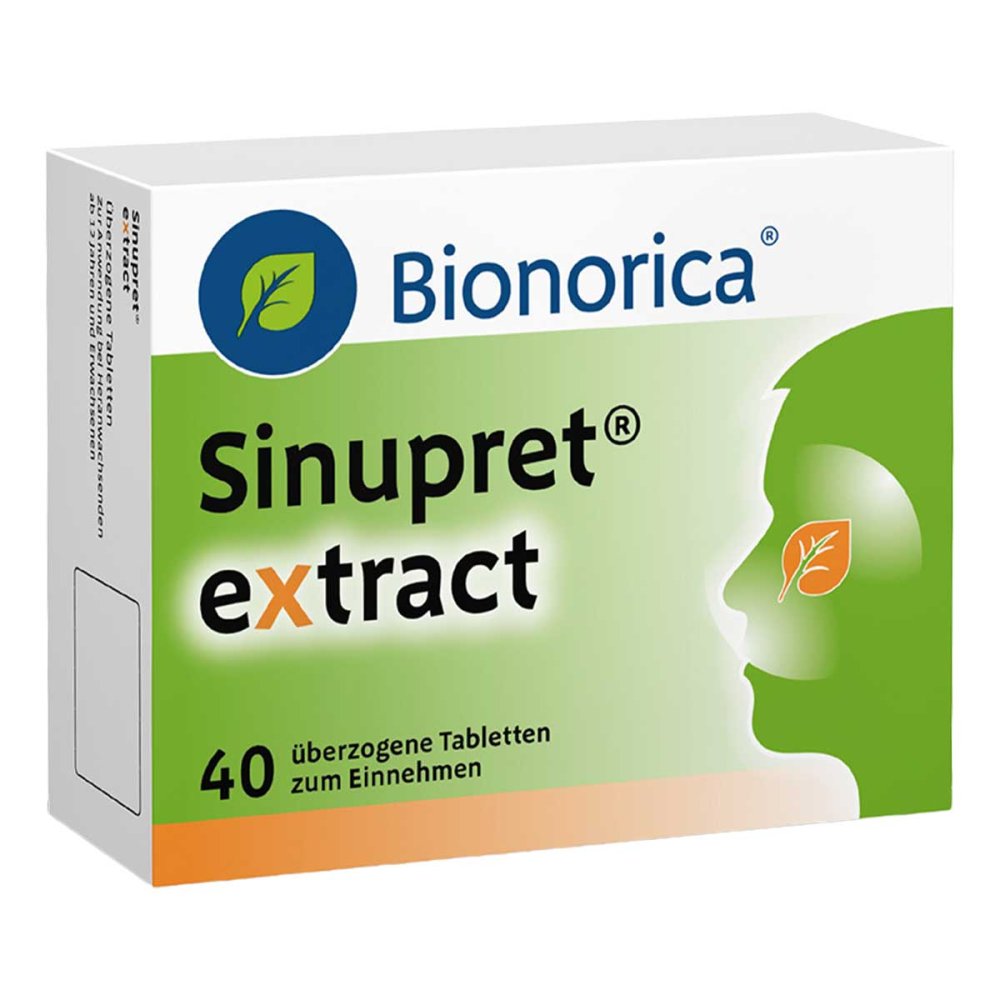 Sinupret extract überzogene Tabletten 40 stk