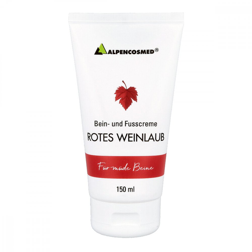Alpencosmed Rotes Weinlaub Bein- und Fusscreme 09493530