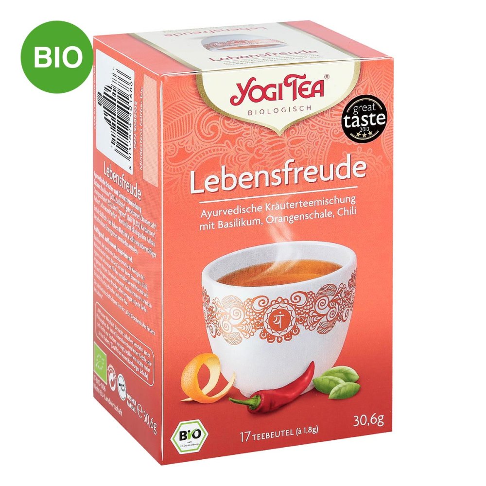 YOGI TEA GmbH Yogi Tea Lebensfreude Bio 09688038