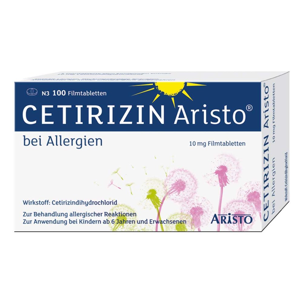 Cetirizin Aristo bei Allergien 10mg