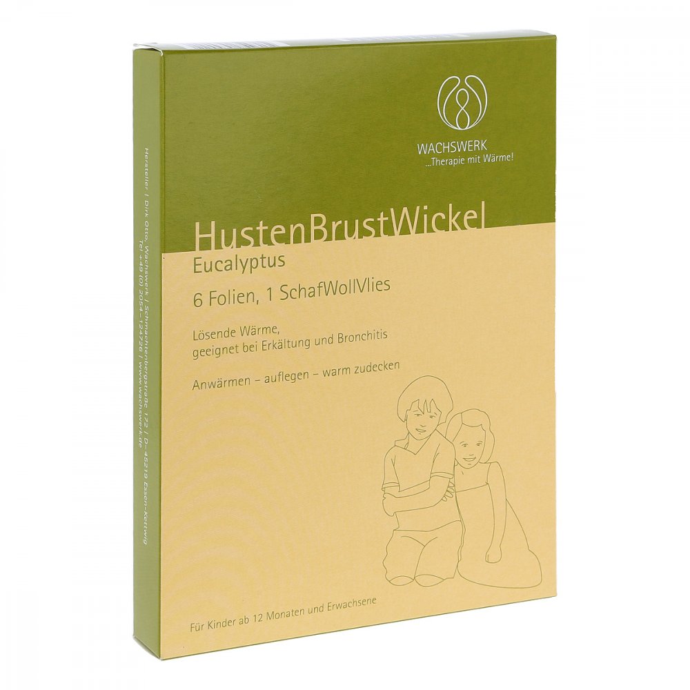 Wachswerk Dirk Otto e.K. Husten Brust Wickel Eucalyptus Wachswerk 09783104