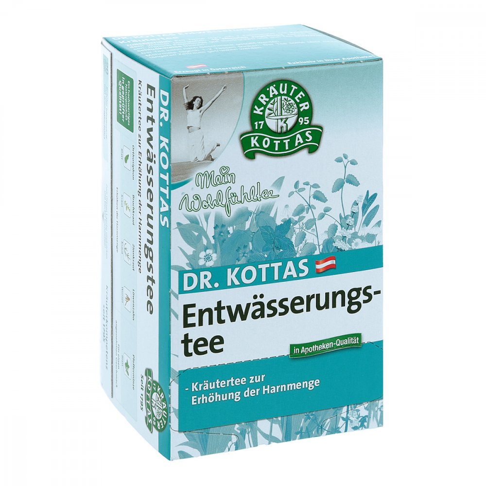 Hecht Pharma GmbH GB - Handelsware DR. KOTTAS Entwässerungstee, Filterbeutel 09919650