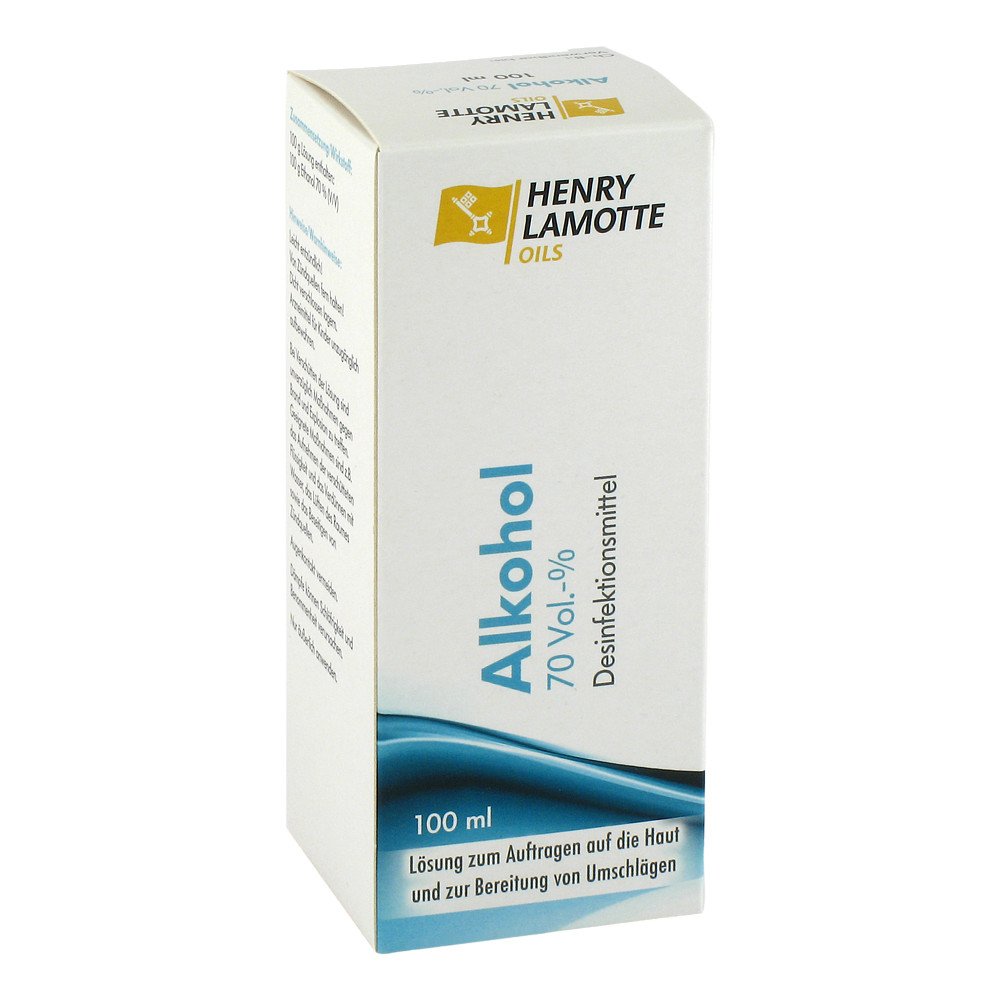 HENRY LAMOTTE OILS GMB Alkohol 70% V/v Henry Lamotte 10042755