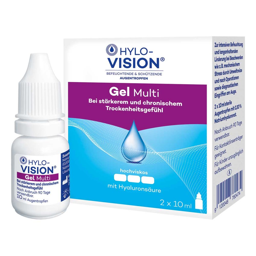 HYLO-VISION Gel Multi Augentropfen