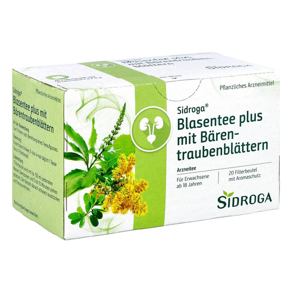 Uriach Germany GmbH Sidroga Blasentee plus mit Bärentraubenblättern 10109206