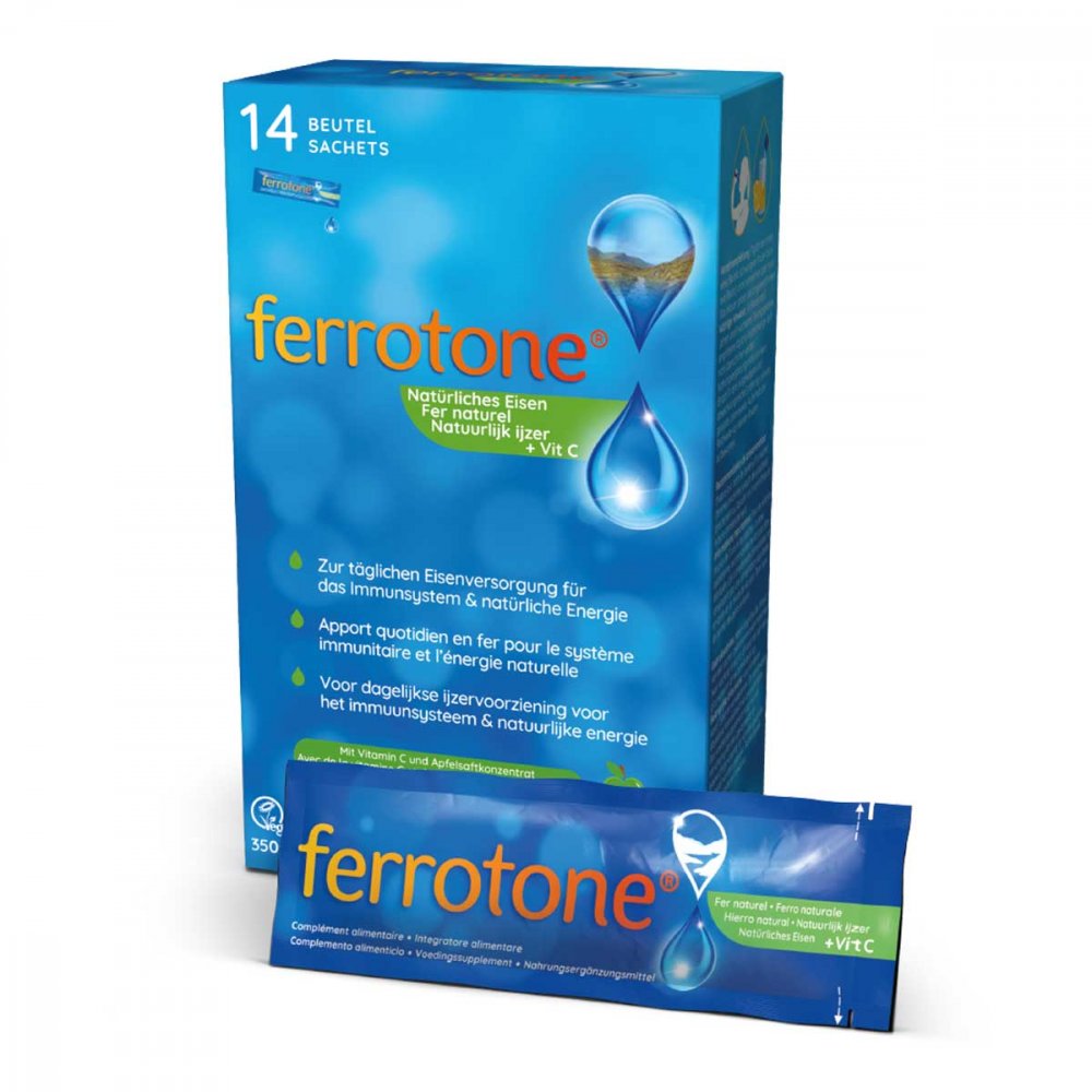 Nelsons GmbH Ferrotone Eisen mit Apfelkonzentrat und Vitamin C 10399670