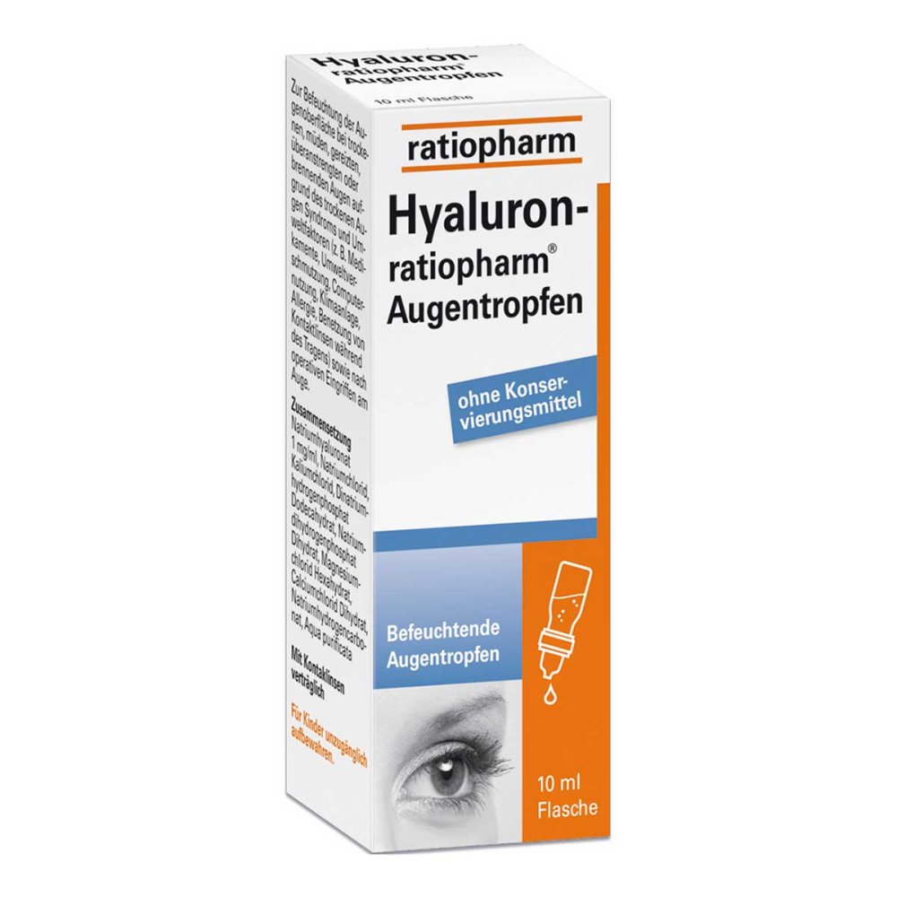 Hyaluron ratiopharm Augentropfen