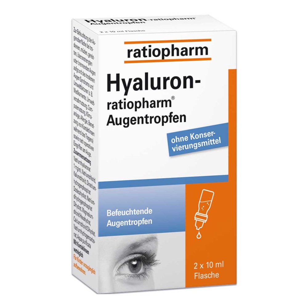 Hyaluron ratiopharm Augentropfen