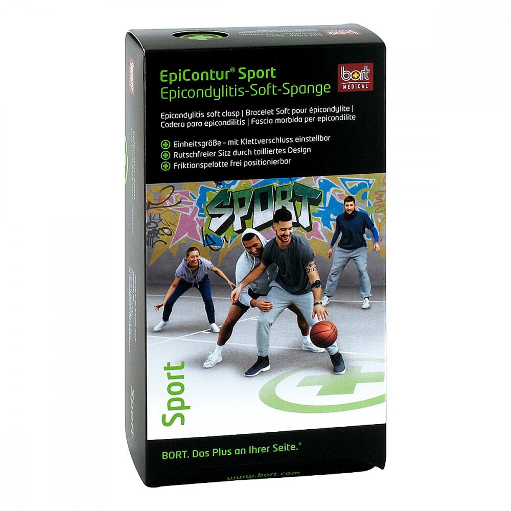 Bort GmbH Bort Epicontur Sport Epicon.soft-spange schwarz /grün 10995171