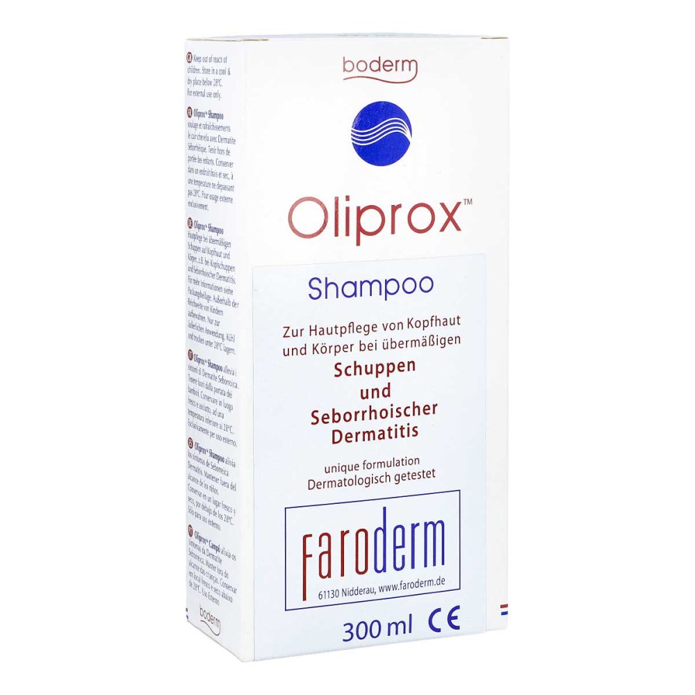 FaroDerm GmbH Oliprox Shampoo b.seb.Dermatitis und Schuppen 11509787